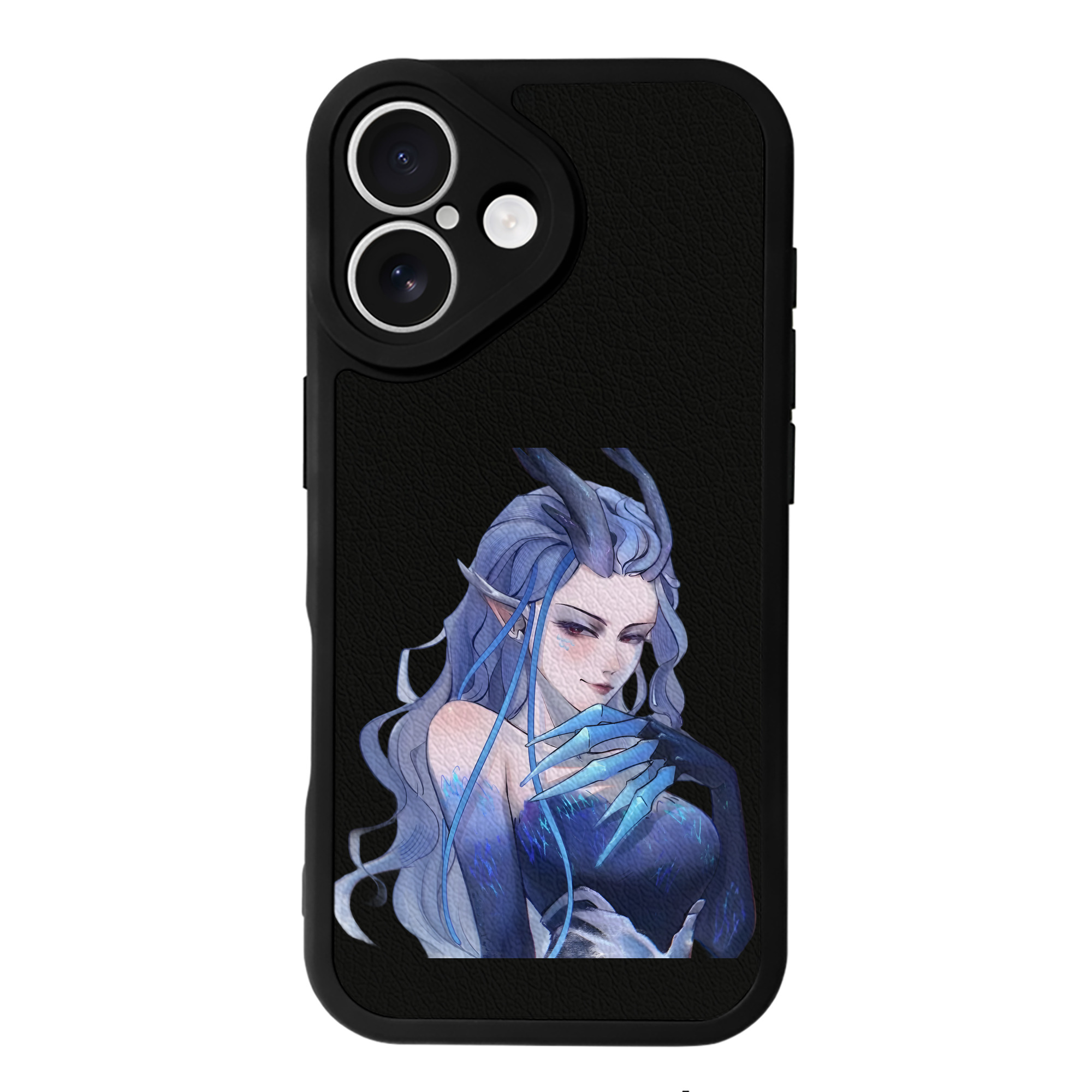 （画像用） Ne Zha 2 ナタ 魔童の大暴れ 【iPhone 16シリーズ対応】シリコンスマホケース（レザー調） 材質：シリコン